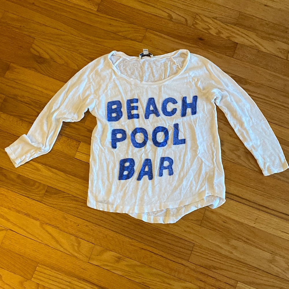 White & Warren Beach Pool Bar shirt